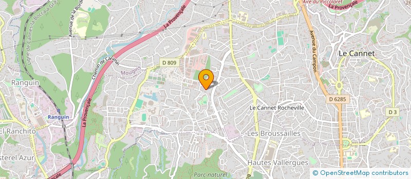 localisation de l'entreprise MONSIEUR JEAN MONTIBUS à LE CANNET