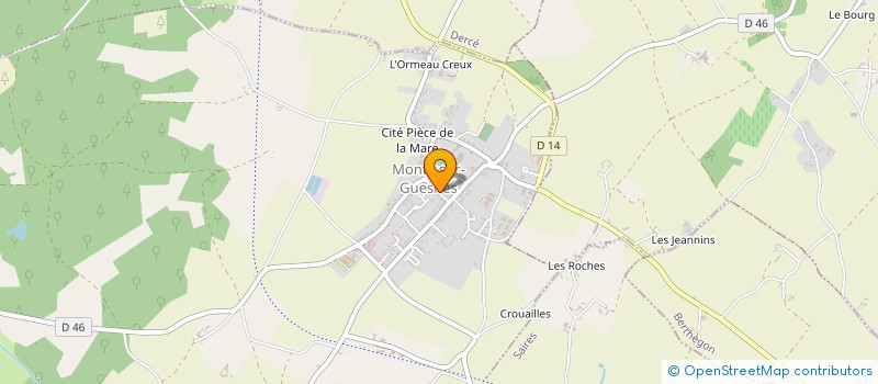 localisation de l'entreprise MONSIEUR JEAN MONTIER à PRINCAY