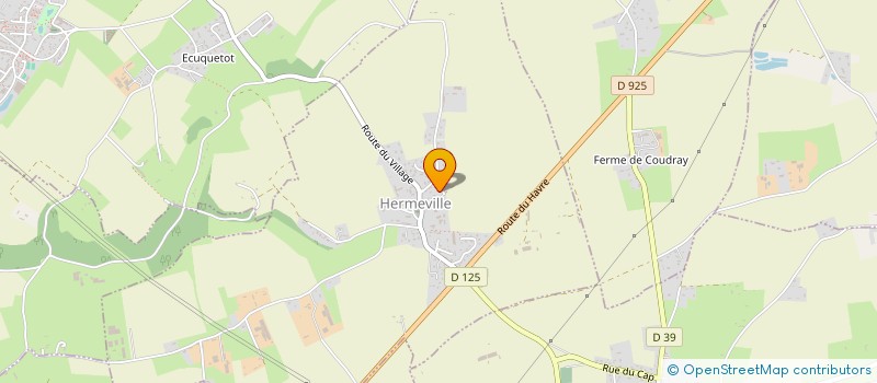 localisation de l'entreprise MONSIEUR JEAN MONTIER  SAINT-JOUIN-BRUNEVAL