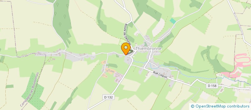 localisation de l'entreprise MONSIEUR JEAN MONTUY  THIEMBRONNE