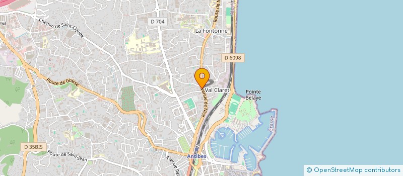 localisation de l'entreprise MONSIEUR JEAN MORALDO à ANTIBES
