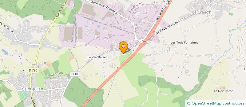 localisation de l'entreprise MONSIEUR JEAN MORCET  PLEDRAN