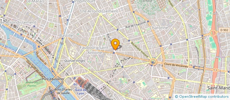 localisation de l'entreprise MONSIEUR JEAN MORCHOISNE  PARIS