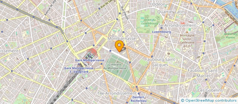 localisation de l'entreprise MONSIEUR JEAN MOREAU  PARIS