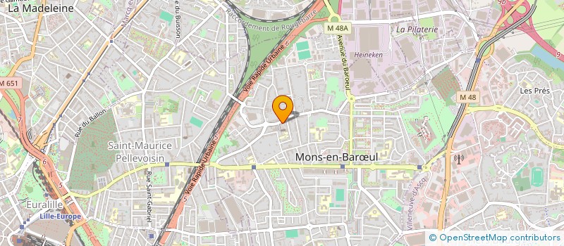 localisation de l'entreprise MONSIEUR JEAN MOREL  MONS-EN-BARUL