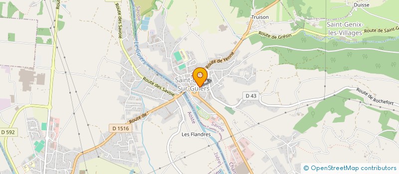 localisation de l'entreprise MONSIEUR JEAN MOREL  SAINT-GENIX-LES-VILLAGES