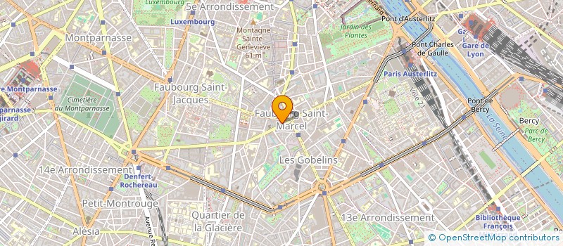 localisation de l'entreprise MONSIEUR JEAN MOREL  PARIS