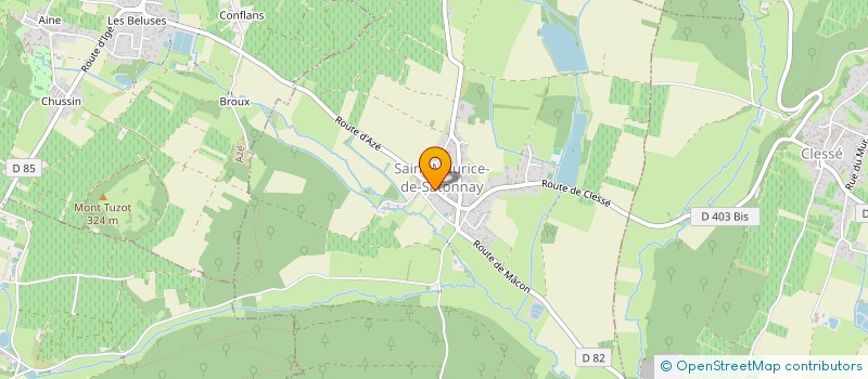 localisation de l'entreprise MONSIEUR JEAN MOREL  SAINT-MAURICE-DE-SATONNAY