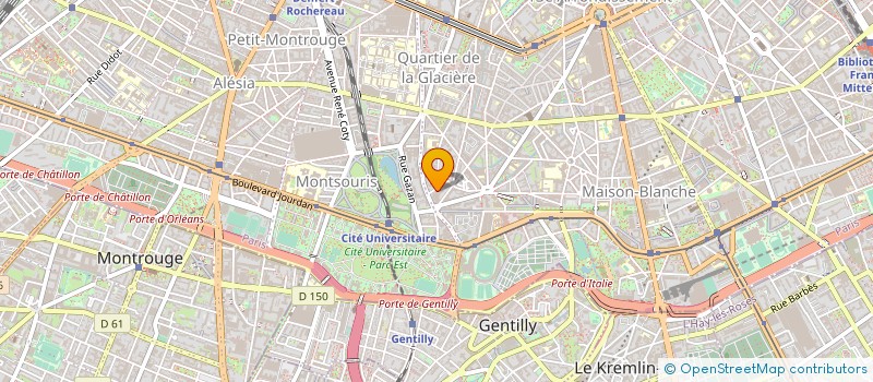 localisation de l'entreprise MONSIEUR JEAN MOREL à PARIS