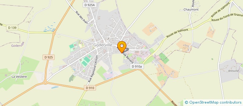 localisation de l'entreprise MONSIEUR JEAN MOREL  GODERVILLE