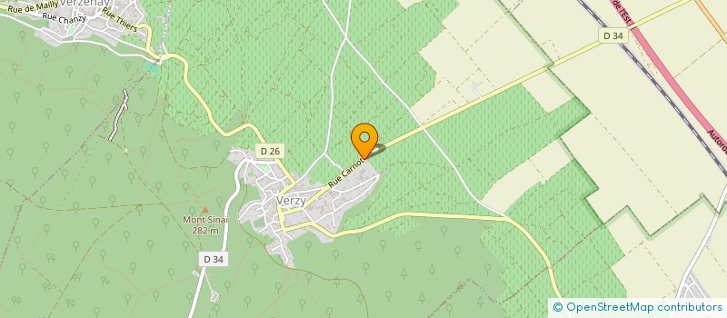 localisation de l'entreprise MONSIEUR JEAN MOREL  VERZY