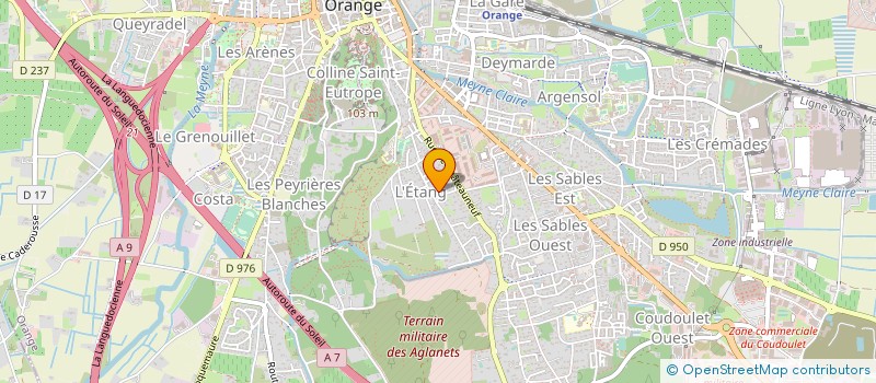 localisation de l'entreprise MONSIEUR JEAN MORELLI  ORANGE