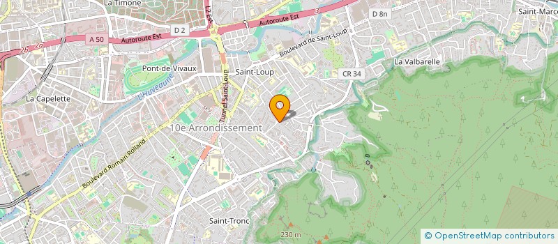localisation de l'entreprise MONSIEUR JEAN MORENO à MARSEILLE