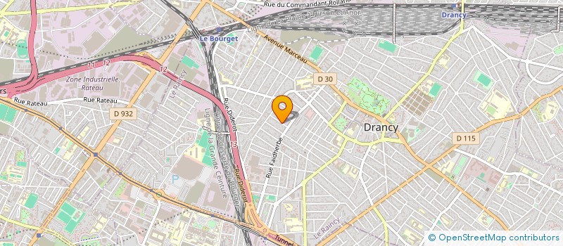 localisation de l'entreprise MONSIEUR JEAN MORET à DRANCY