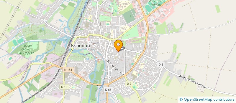 localisation de l'entreprise MONSIEUR JEAN MOREUX à ISSOUDUN
