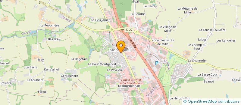 localisation de l'entreprise MONSIEUR JEAN MORICE à LA MEZIERE