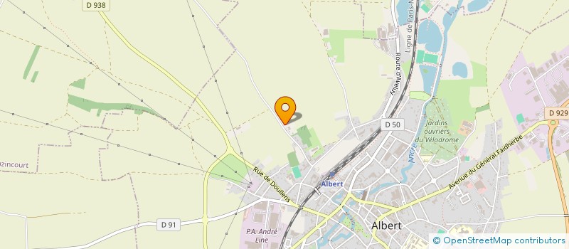 localisation de l'entreprise MONSIEUR JEAN MORIEN  ALBERT