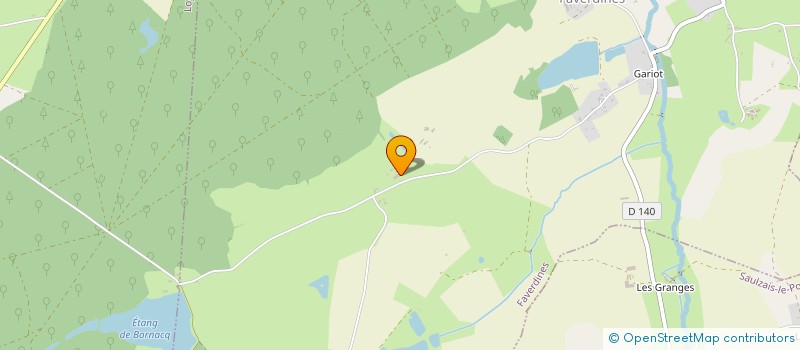 localisation de l'entreprise MONSIEUR JEAN MORIER  FAVERDINES