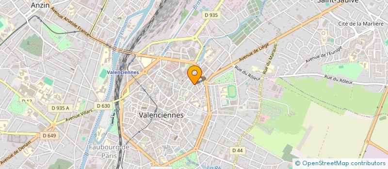 localisation de l'entreprise MONSIEUR JEAN MORIN à VALENCIENNES