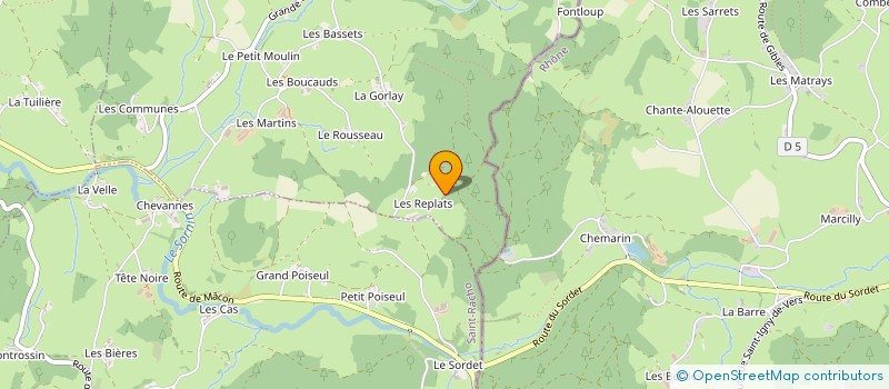 localisation de l'entreprise MONSIEUR JEAN MORIN  CHATENAY