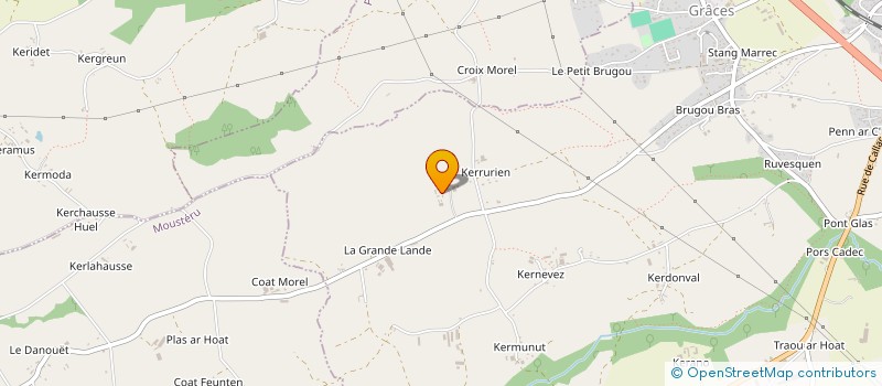 localisation de l'entreprise MONSIEUR JEAN MORIN  GRACES