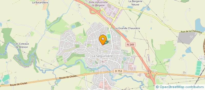 localisation de l'entreprise MONSIEUR JEAN MORINEAU à LA SEGUINIERE
