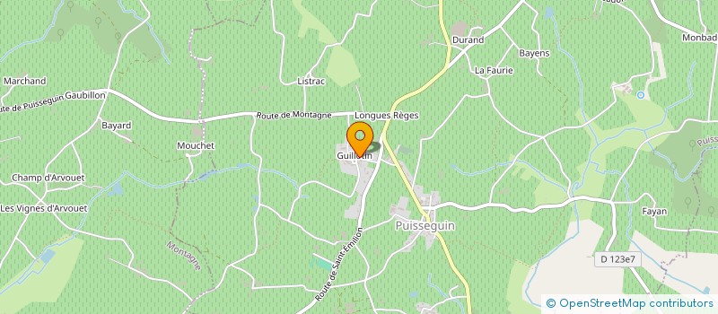 localisation de l'entreprise MONSIEUR JEAN MORITZ  PUISSEGUIN