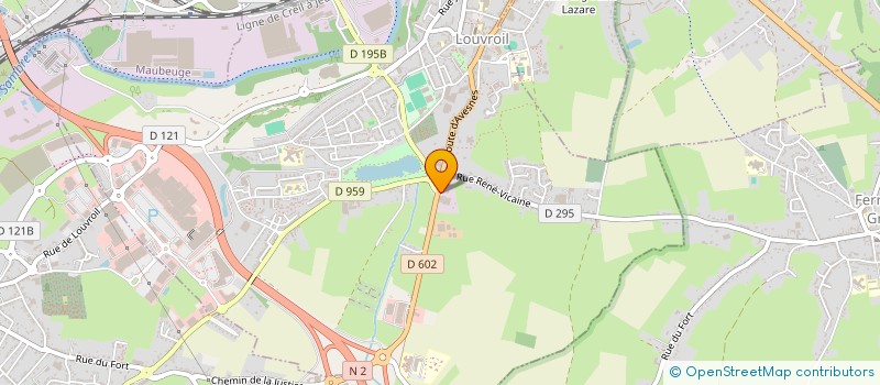 localisation de l'entreprise MONSIEUR JEAN MORITZ  LOUVROIL