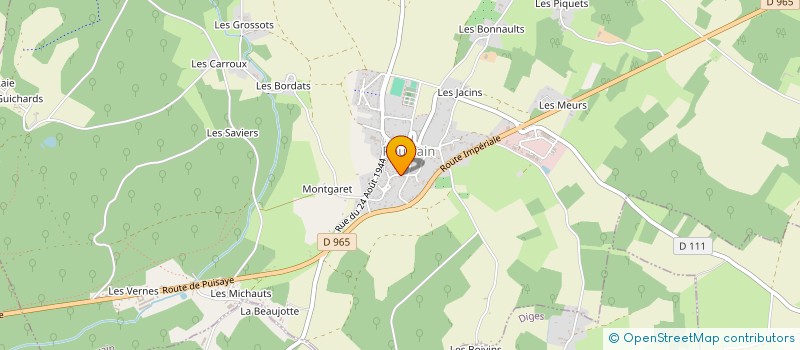 localisation de l'entreprise MONSIEUR JEAN MORLAT à POURRAIN