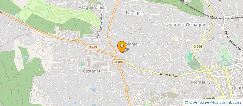 localisation de l'entreprise MONSIEUR JEAN MORNETAS  NIMES