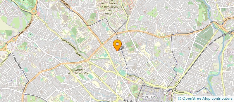 localisation de l'entreprise MONSIEUR JEAN MORO à MONTPELLIER
