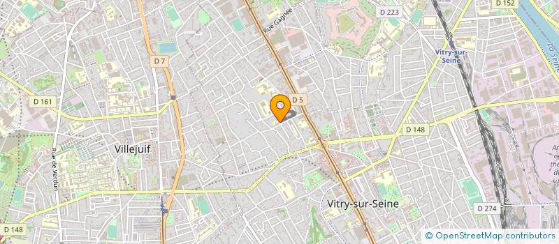 localisation de l'entreprise MONSIEUR JEAN MORON à VITRY-SUR-SEINE