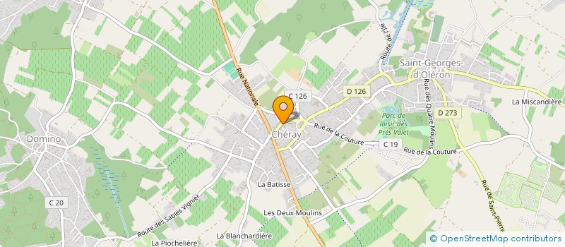 localisation de l'entreprise MONSIEUR JEAN MORPAIN  SAINT-GEORGES-D'OLERON