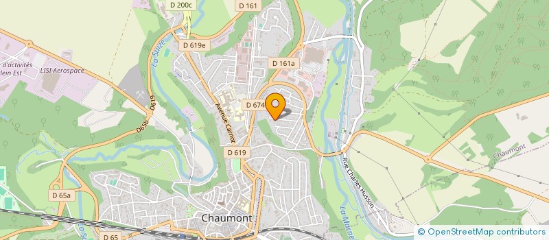 localisation de l'entreprise MONSIEUR JEAN MORTIER à CHAUMONT