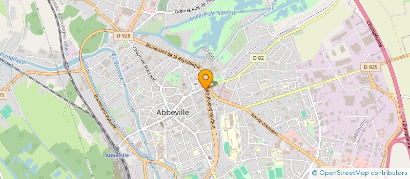 localisation de l'entreprise MONSIEUR JEAN MORTIER à ABBEVILLE