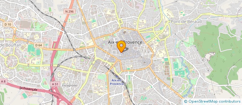 localisation de l'entreprise MONSIEUR JEAN MOSCA à AIX-EN-PROVENCE