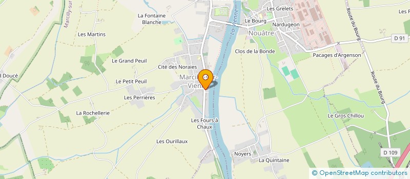 localisation de l'entreprise MONSIEUR JEAN MOSTEFA à MARCILLY-SUR-VIENNE