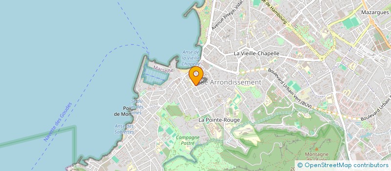 localisation de l'entreprise MONSIEUR JEAN MOTGER à MARSEILLE