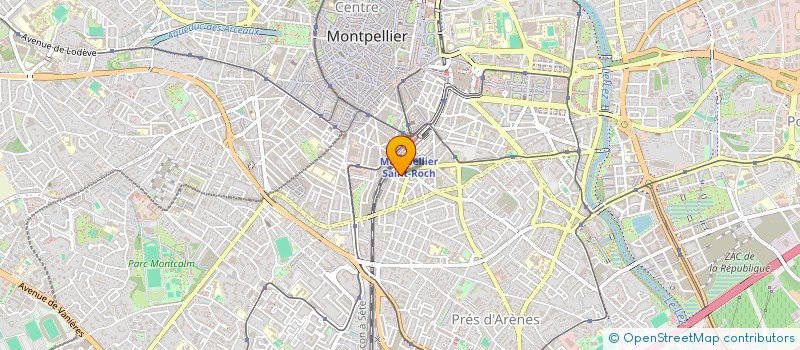 localisation de l'entreprise MONSIEUR JEAN MOUDILOU à MONTPELLIER