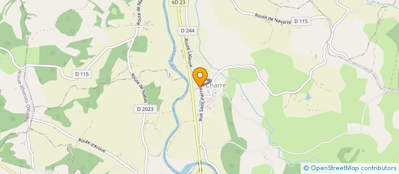 localisation de l'entreprise MONSIEUR JEAN MOUGENOT  CHARRE