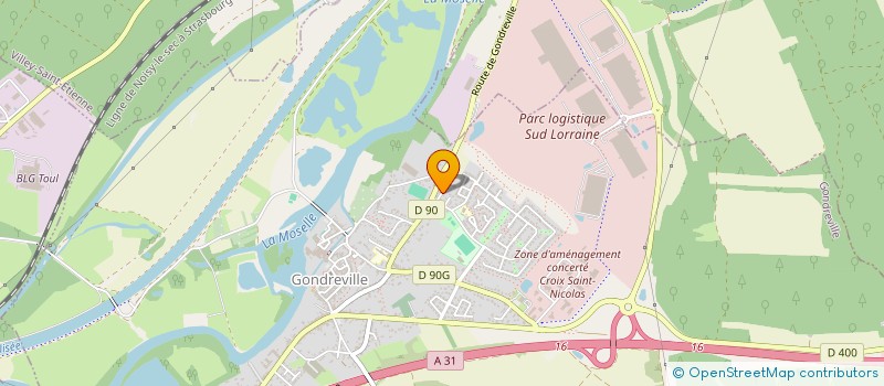 localisation de l'entreprise MONSIEUR JEAN MOUGEOLLE  GONDREVILLE