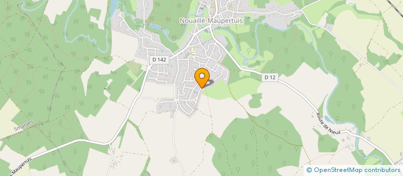 localisation de l'entreprise MONSIEUR JEAN MOUGNAUD  NOUAILLE-MAUPERTUIS