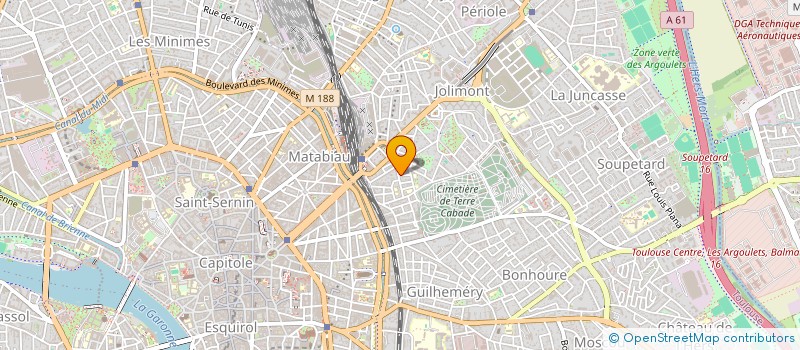 localisation de l'entreprise MONSIEUR JEAN MOUILLE à TOULOUSE