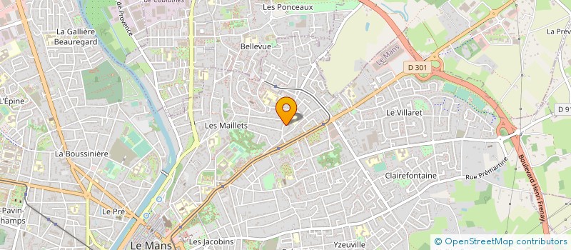 localisation de l'entreprise MONSIEUR JEAN MOULAY à LE MANS
