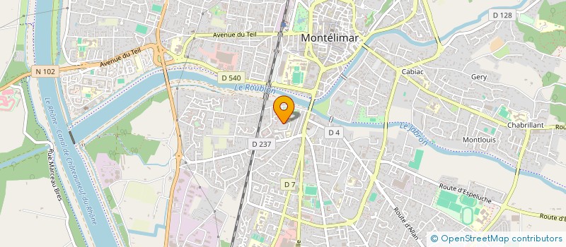 localisation de l'entreprise MONSIEUR JEAN MOULAY  MONTELIMAR