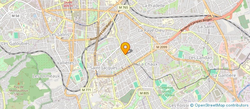 localisation de l'entreprise MONSIEUR JEAN MOULIN à CLERMONT-FERRAND
