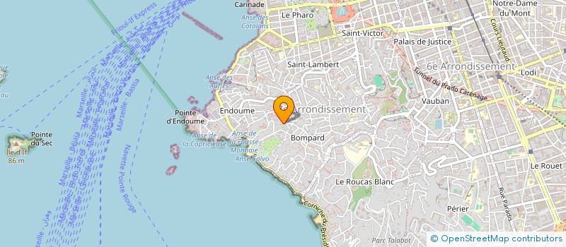 localisation de l'entreprise MONSIEUR JEAN MOULIN à MARSEILLE