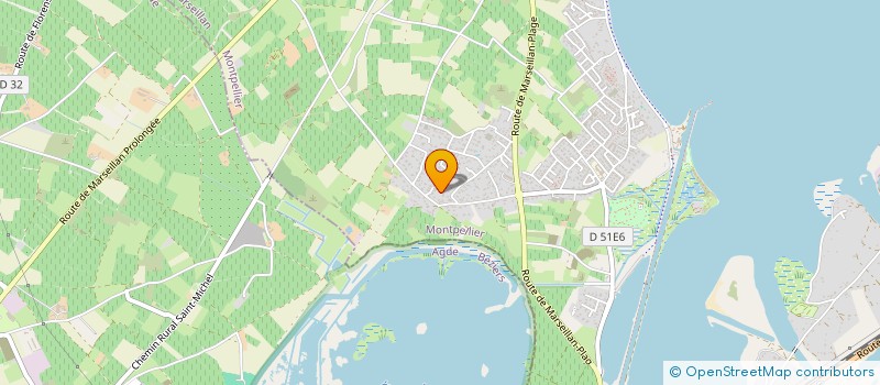 localisation de l'entreprise MONSIEUR JEAN MOULIS à MARSEILLAN