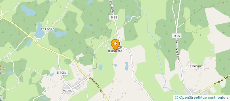 localisation de l'entreprise MONSIEUR JEAN MOUNAUD  GIAT