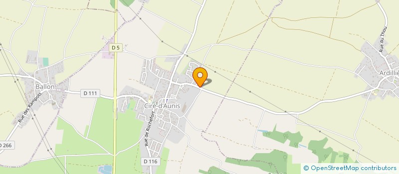 localisation de l'entreprise MONSIEUR JEAN MOUNIER  CIRE-D'AUNIS